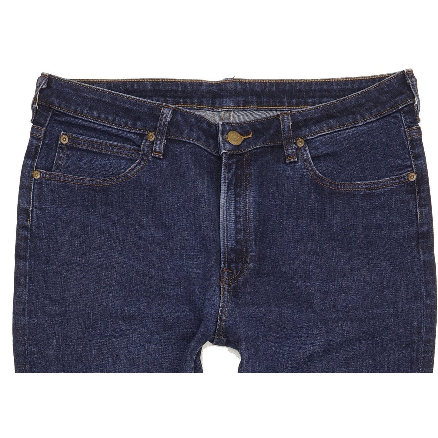 Lee Blue Bootcut Slim Stretch Jeans High Waisted W34 L27