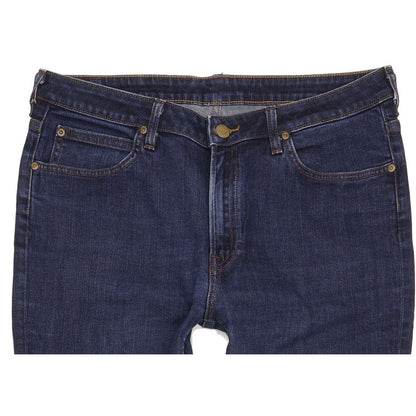 Lee Blue Bootcut Slim Stretch Jeans High Waisted W34 L27