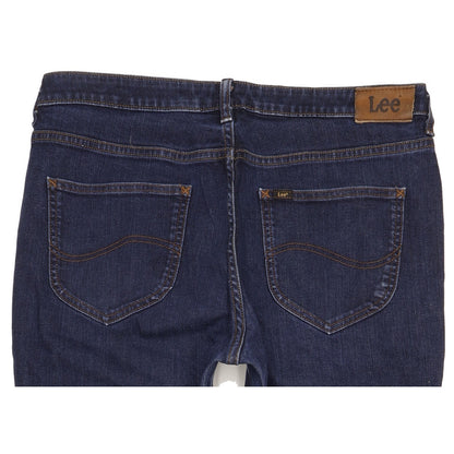 Lee Blue Bootcut Slim Stretch Jeans High Waisted W34 L27
