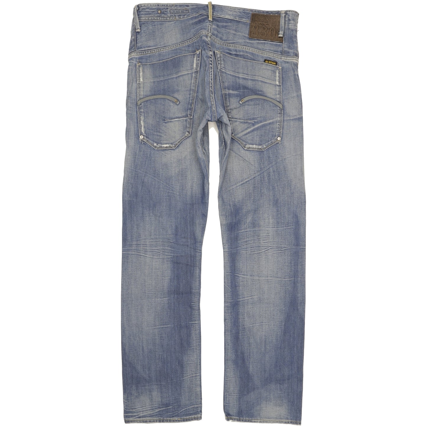 G-Star Men Blue Straight Regular Jeans W34 L33