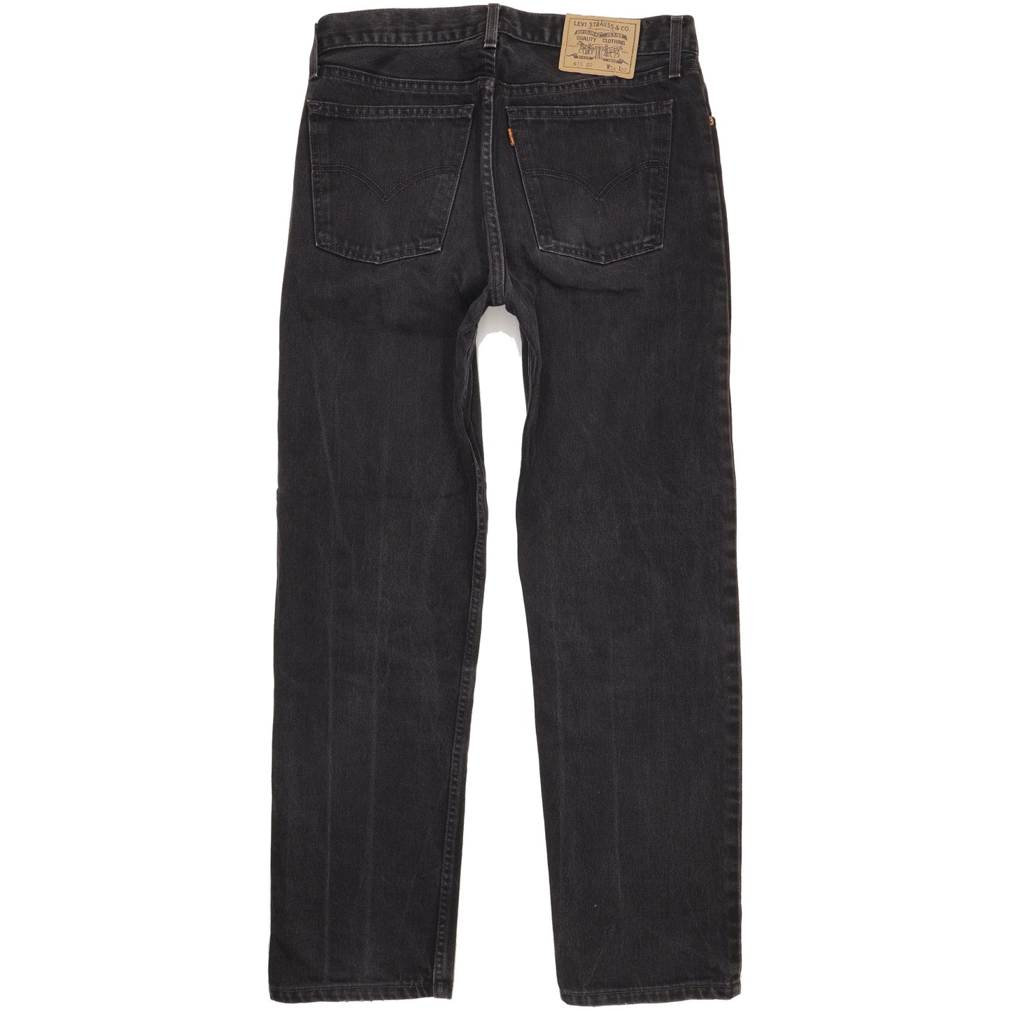 Levi's 615 Men Black Straight Regular Jeans W34 L31