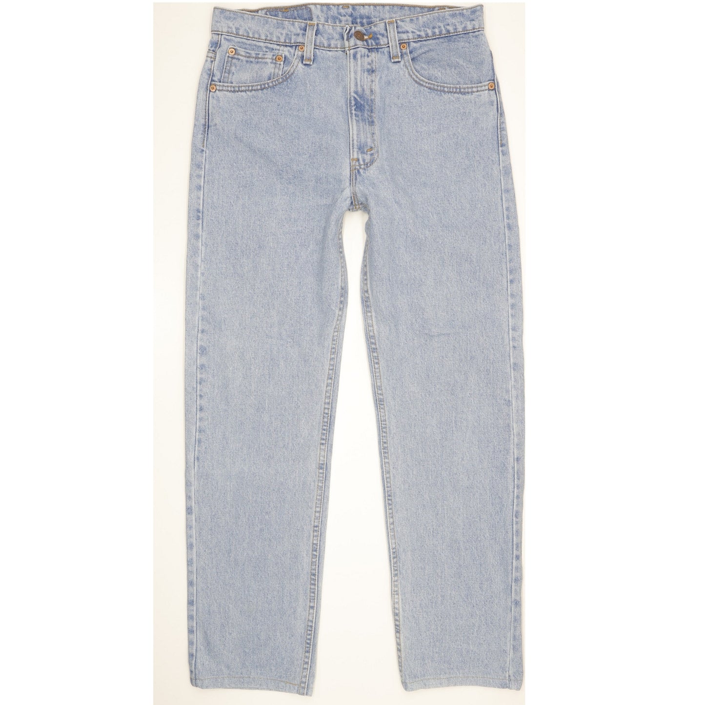 Levi's 505 Made in USA Blue Straight Regular Mom Jeans High Waisted W33 L30