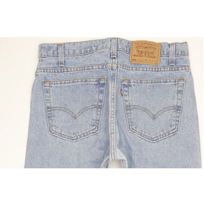 Levi's 505 Made in USA Blue Straight Regular Mom Jeans High Waisted W33 L30