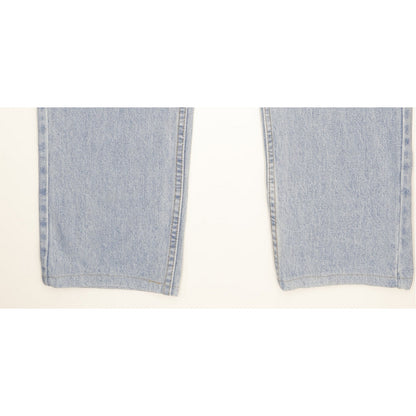 Levi's 505 Made in USA Blue Straight Regular Mom Jeans High Waisted W33 L30