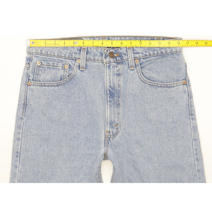 Levi's 505 Made in USA Blue Straight Regular Mom Jeans High Waisted W33 L30