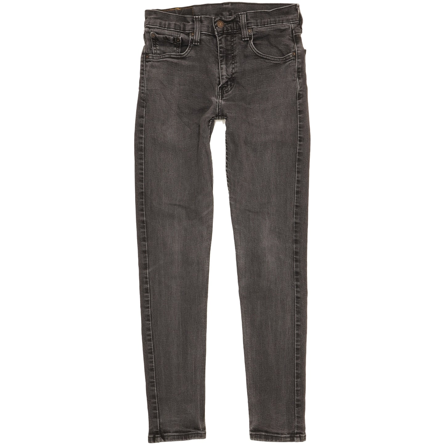 Levi's 512 Lo-Ball Men Black Skinny Slim Stretch Jeans W30 L30