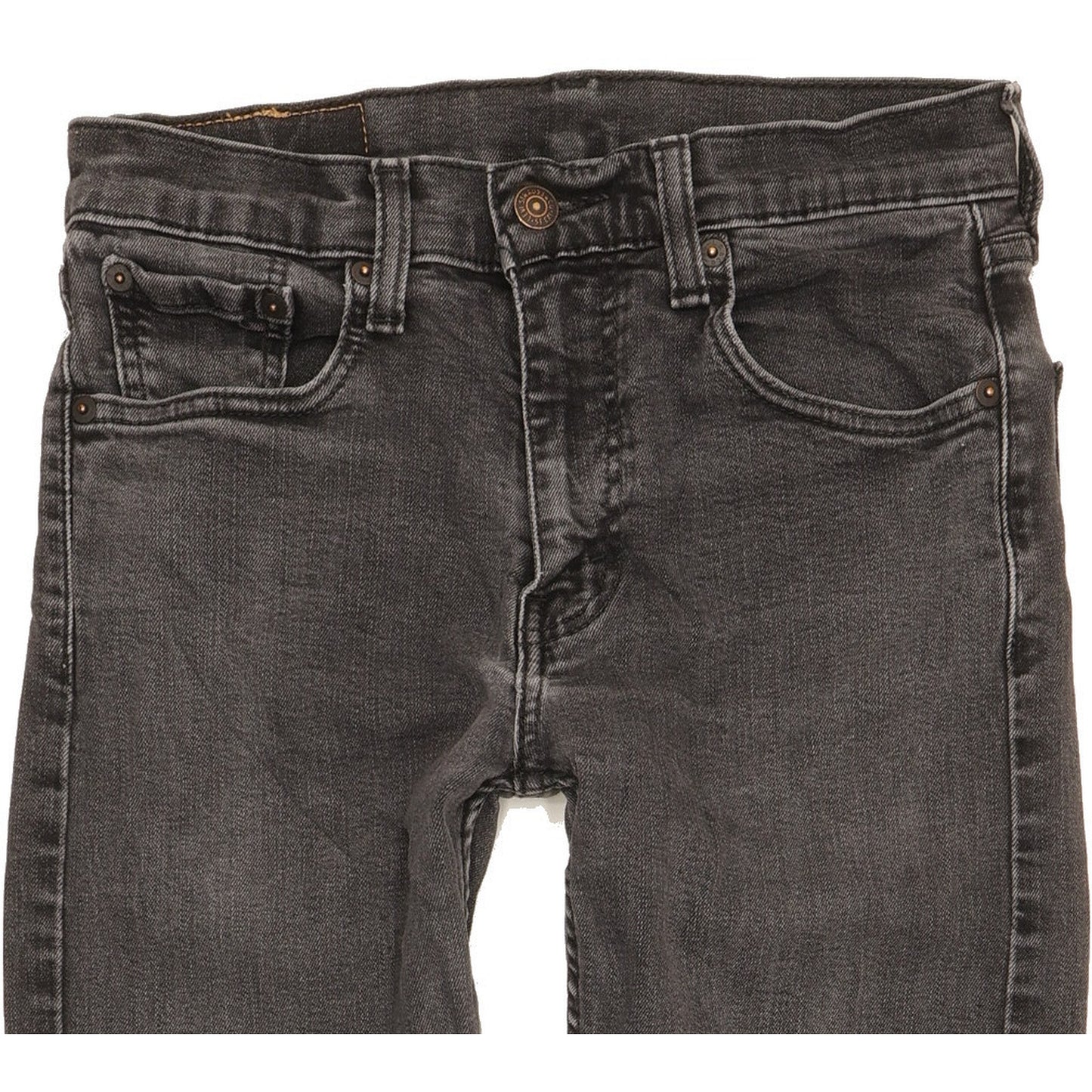 Levi's 512 Lo-Ball Men Black Skinny Slim Stretch Jeans W30 L30