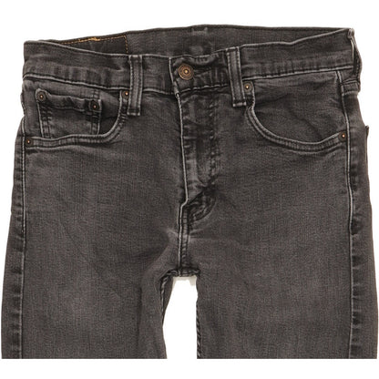 Levi's 512 Lo-Ball Men Black Skinny Slim Stretch Jeans W30 L30