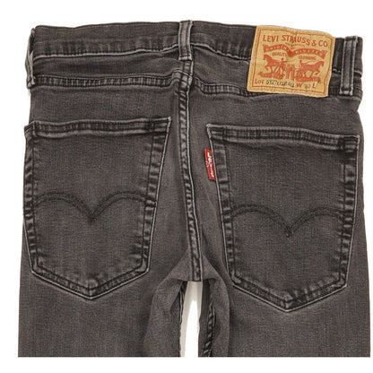 Levi's 512 Lo-Ball Men Black Skinny Slim Stretch Jeans W30 L30
