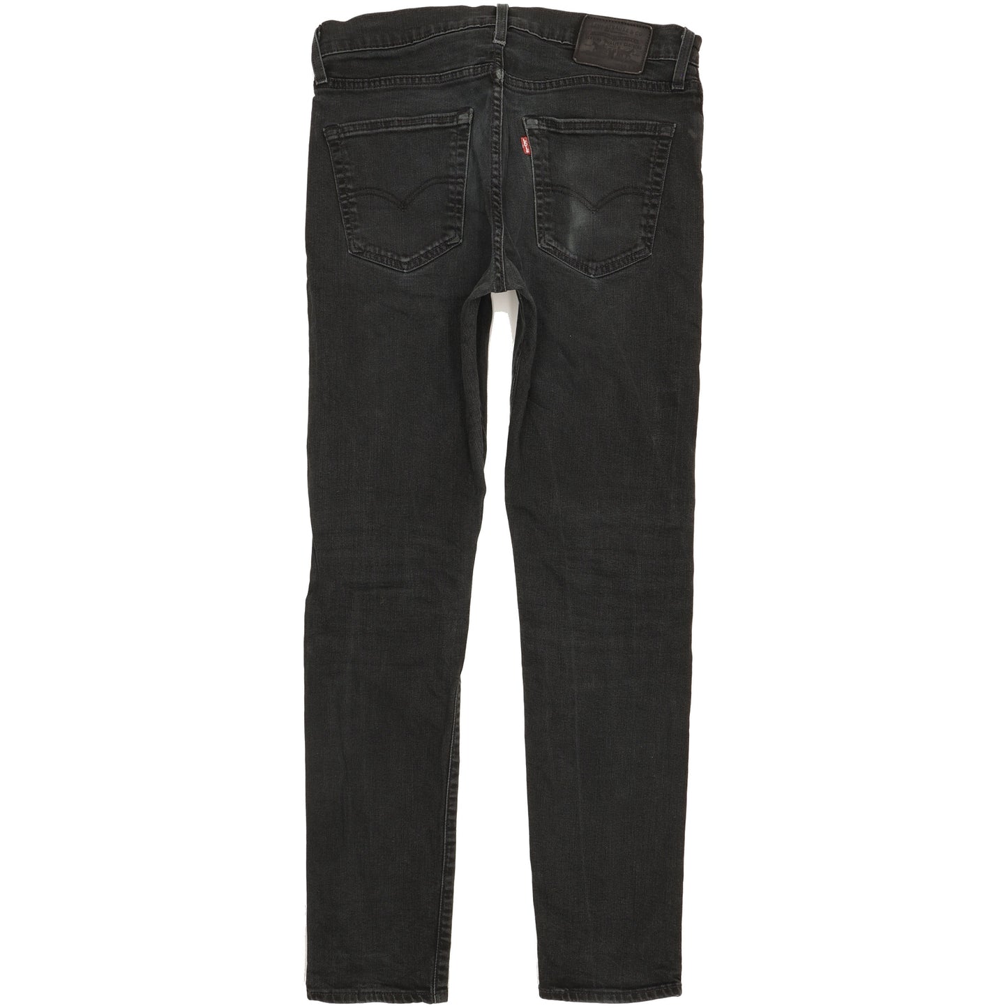 Levi's 512 Men Black Tapered Slim Stretch Jeans W32 L32