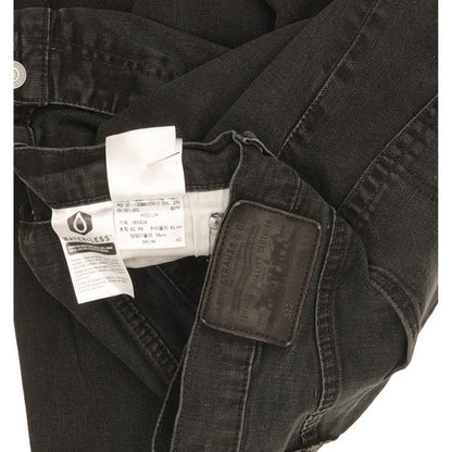 Levi's 512 Men Black Tapered Slim Stretch Jeans W32 L32