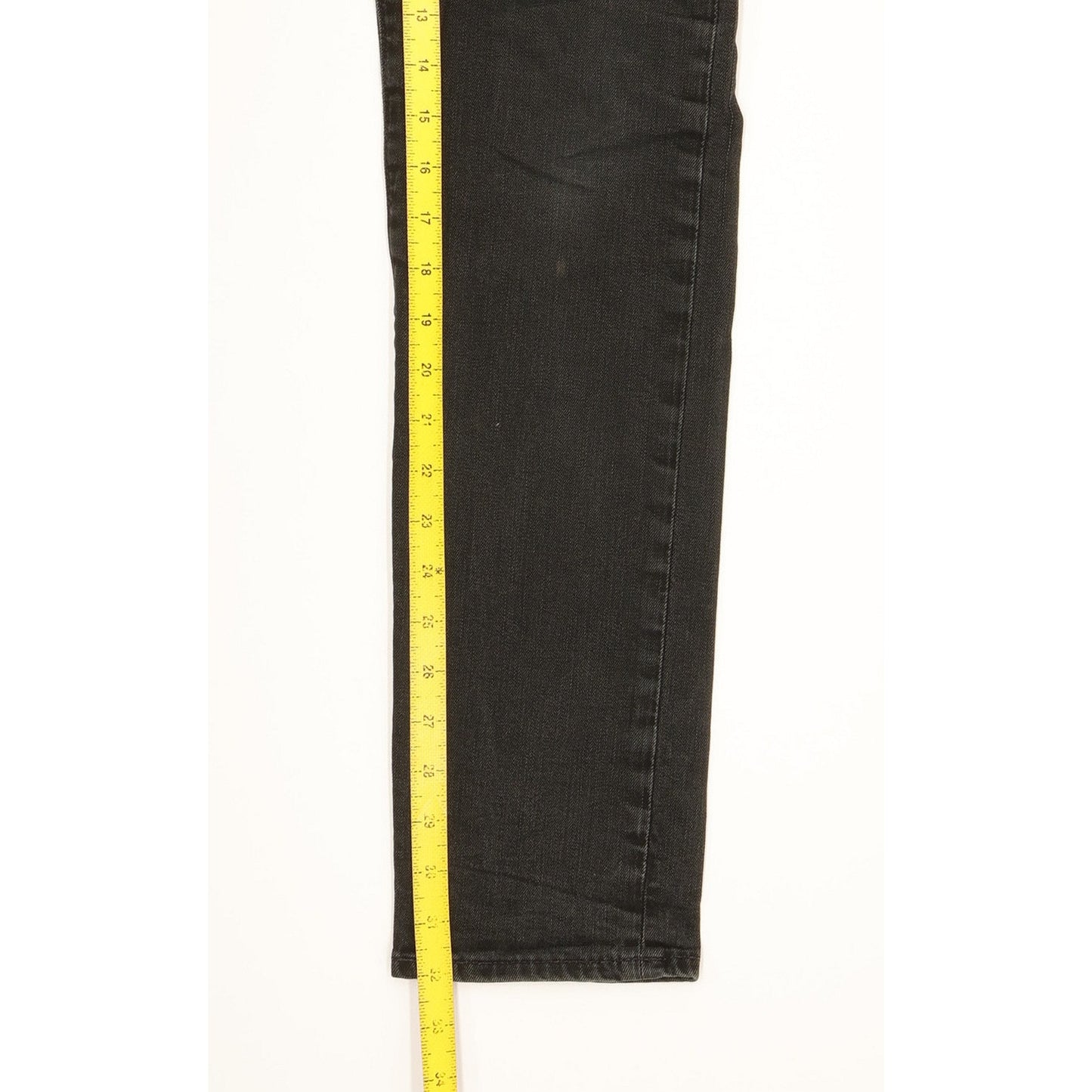 Levi's 512 Men Black Tapered Slim Stretch Jeans W32 L32