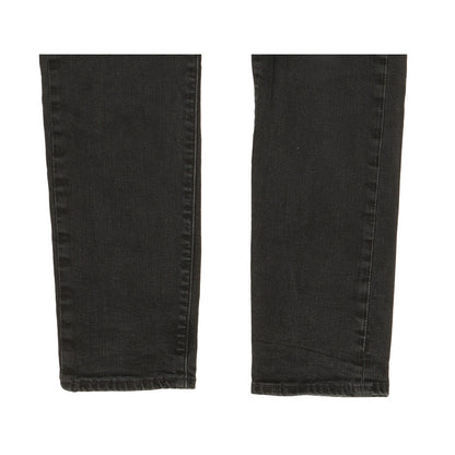 Levi's 512 Men Black Tapered Slim Stretch Jeans W32 L32
