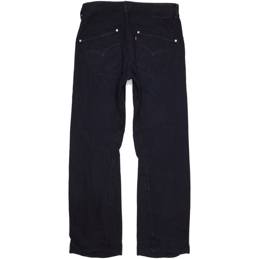 Levi's Engineered Men Navy Straight Regular Jeans W34 L34