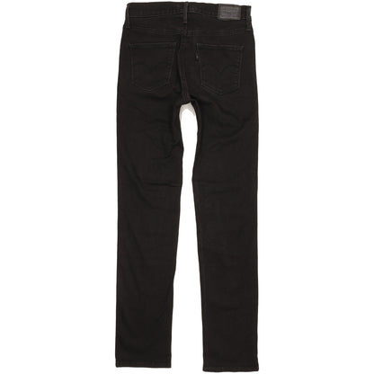 Levi's Slimming Women Black Straight Slim Stretch Jeans W28 L31