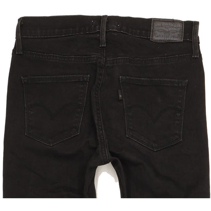 Levi's Slimming Women Black Straight Slim Stretch Jeans W28 L31