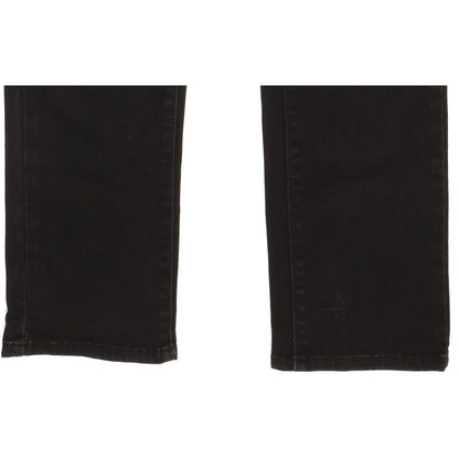 Levi's Slimming Women Black Straight Slim Stretch Jeans W28 L31