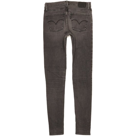 Levi's 710 Super Women Grey Skinny Slim Stretch Jeans W29 L31