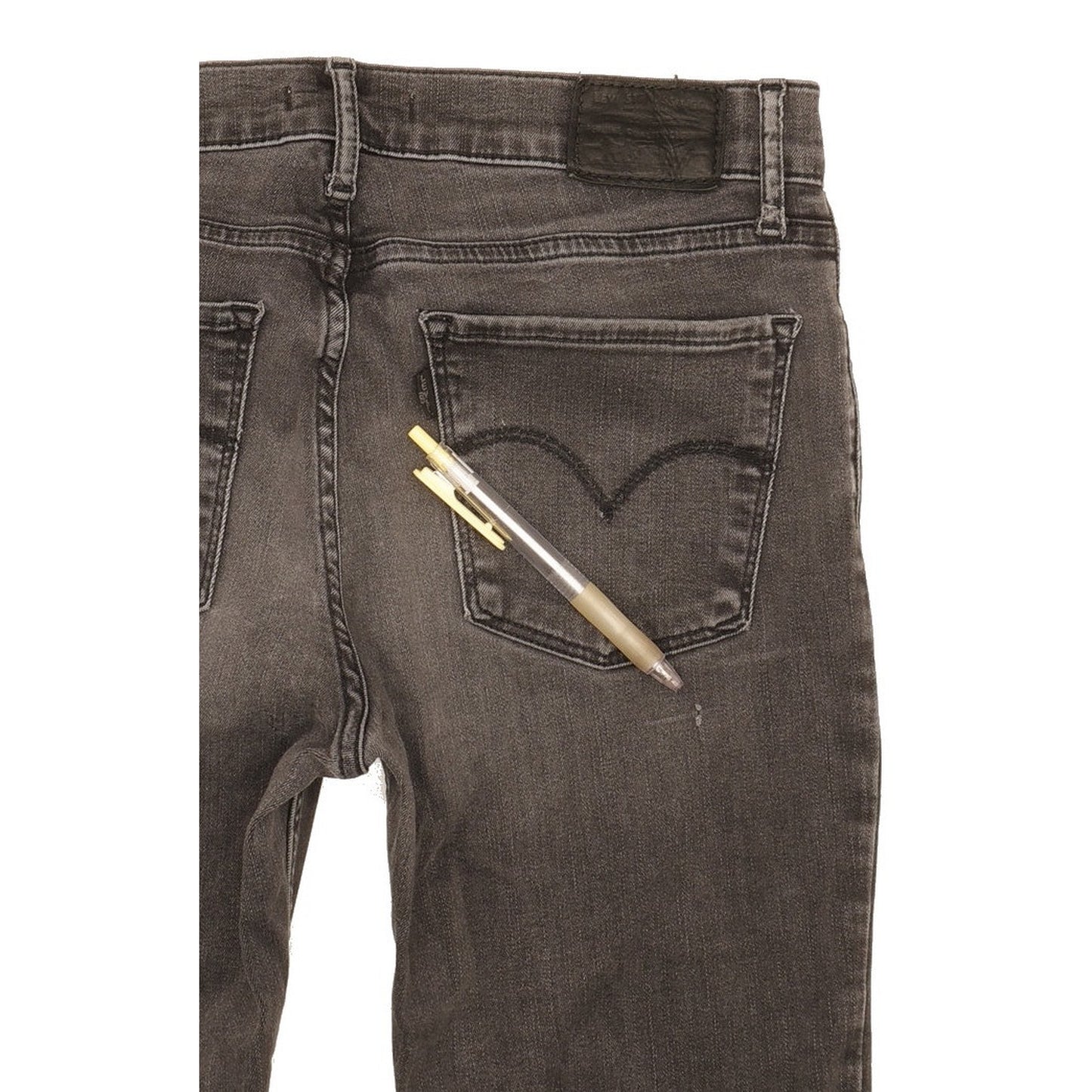 Levi's 710 Super Women Grey Skinny Slim Stretch Jeans W29 L31