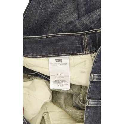 G-Star 511 Men Blue Straight Regular Jeans W36 L30