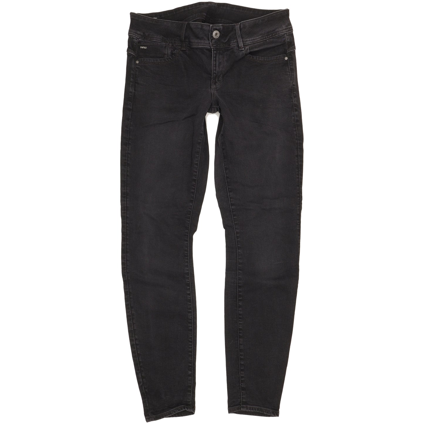 G-Star Lynn Women Black Skinny Slim Stretch Jeans W34 L34
