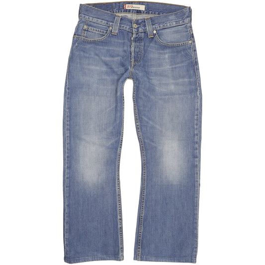 Levi's 512 Men Blue Bootcut Slim Jeans W31 L27