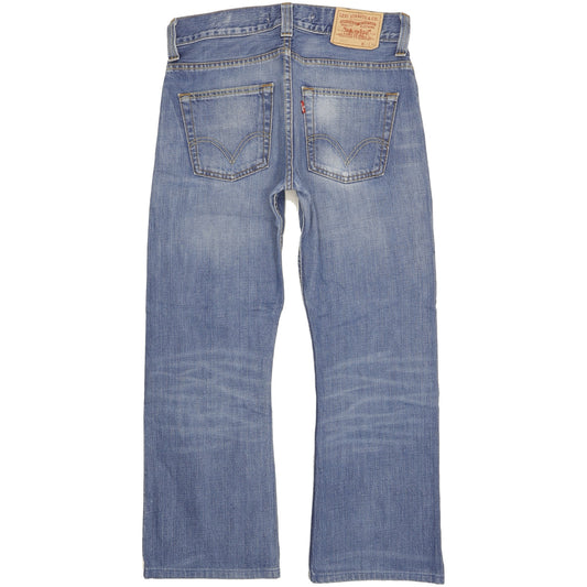 Levi's 512 Men Blue Bootcut Slim Jeans W31 L27