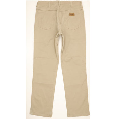 Wrangler Texas Men Beige Straight Regular Stretch Jeans W34 L32
