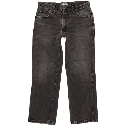 Wrangler Men Black Straight Regular Jeans W32 L27