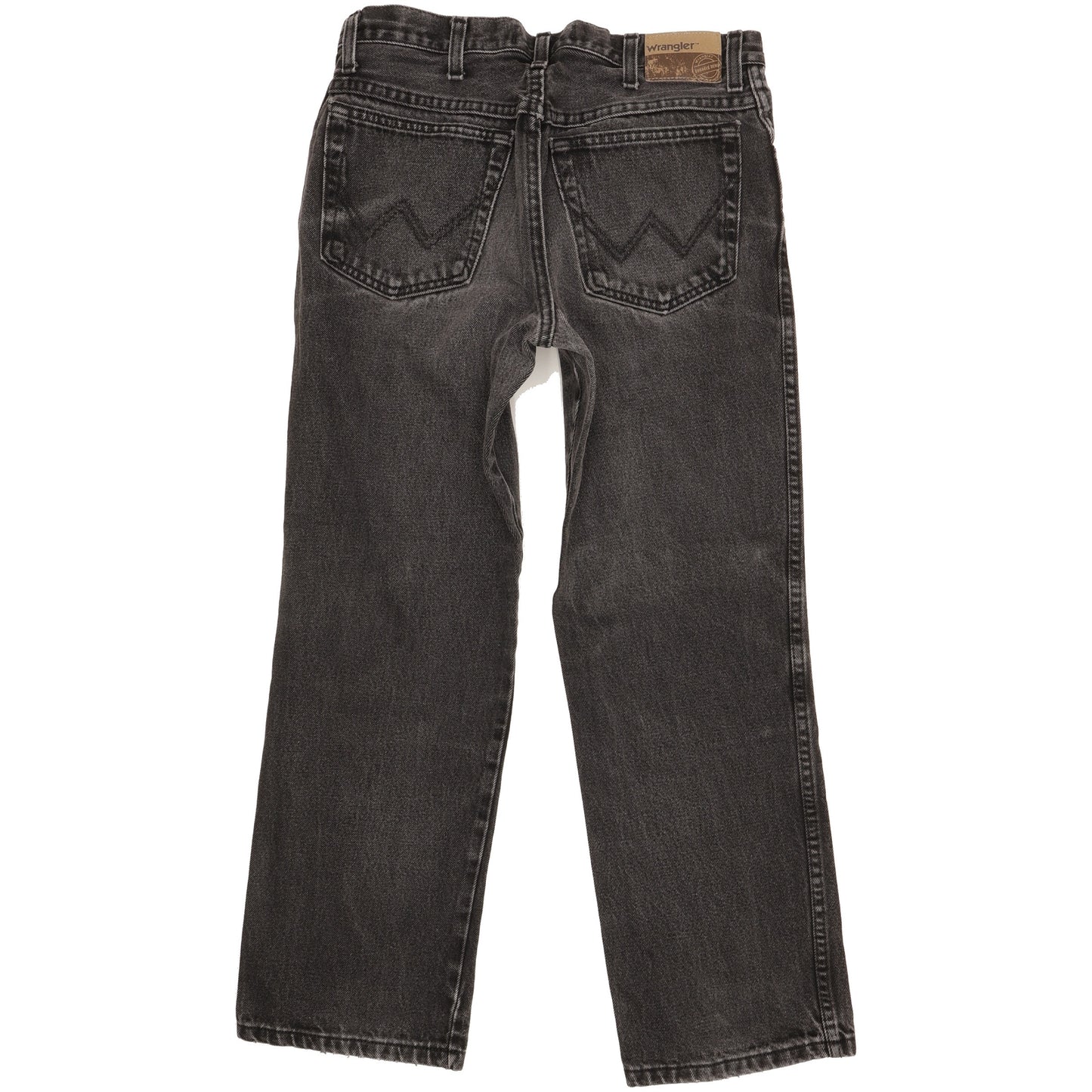 Wrangler Men Black Straight Regular Jeans W32 L27