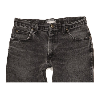 Wrangler Men Black Straight Regular Jeans W32 L27