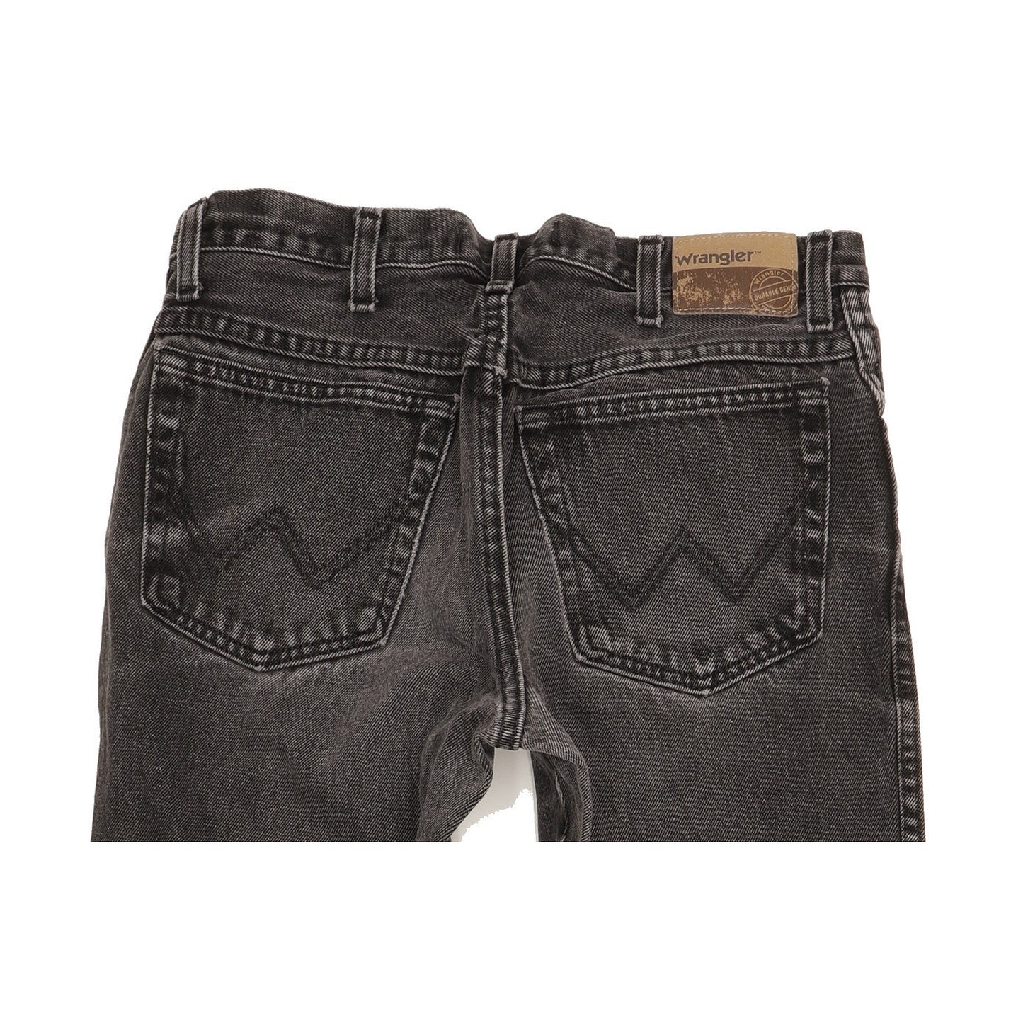 Wrangler Men Black Straight Regular Jeans W32 L27