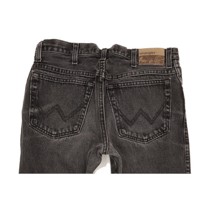 Wrangler Men Black Straight Regular Jeans W32 L27