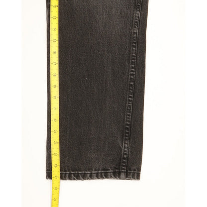 Wrangler Men Black Straight Regular Jeans W32 L27