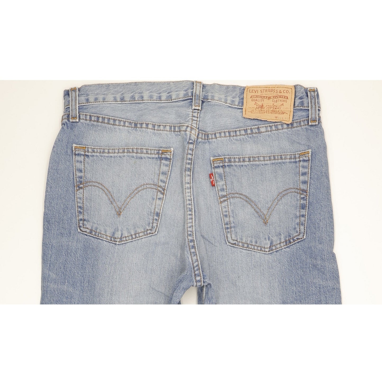 Levi's 751 Men Blue Straight Regular Jeans W32 L31