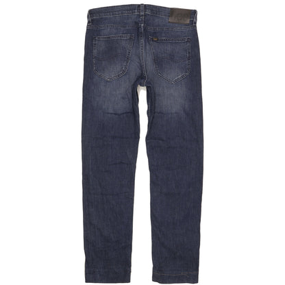 Lee Daren Men Blue Straight Slim Stretch Jeans W32 L31