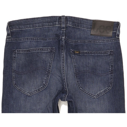 Lee Daren Men Blue Straight Slim Stretch Jeans W32 L31