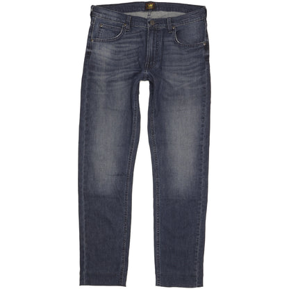 Lee Daren Men Blue Straight Slim Stretch Jeans W32 L32