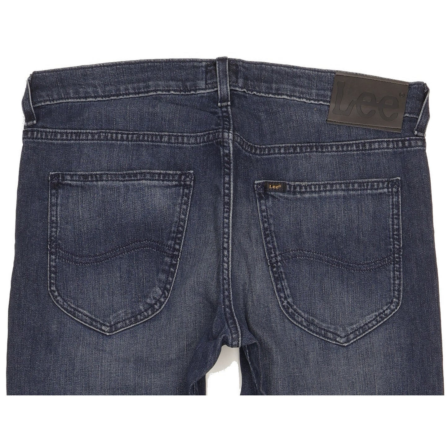 Lee Daren Men Blue Straight Slim Stretch Jeans W32 L32