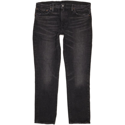 Levi's 511 Men Black Straight Slim Stretch Jeans W36 L32
