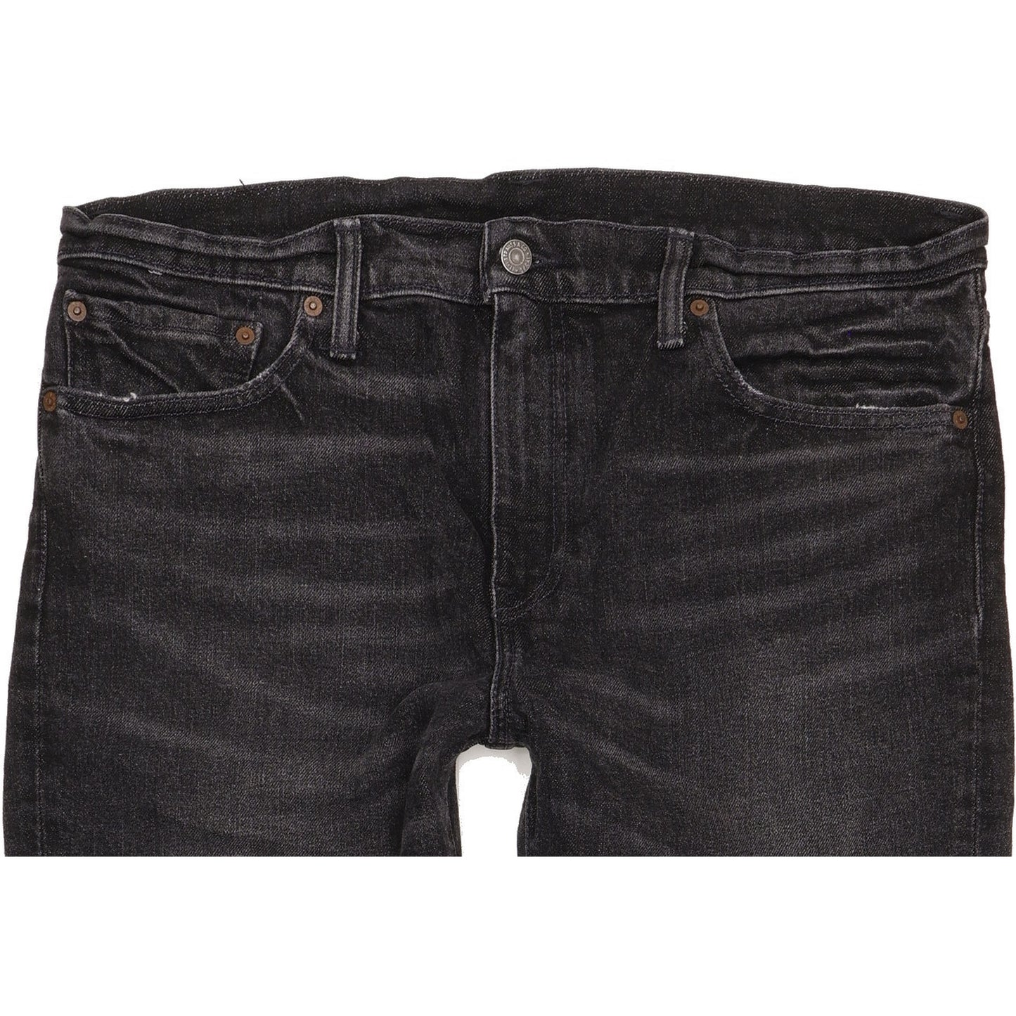 Levi's 511 Men Black Straight Slim Stretch Jeans W36 L32