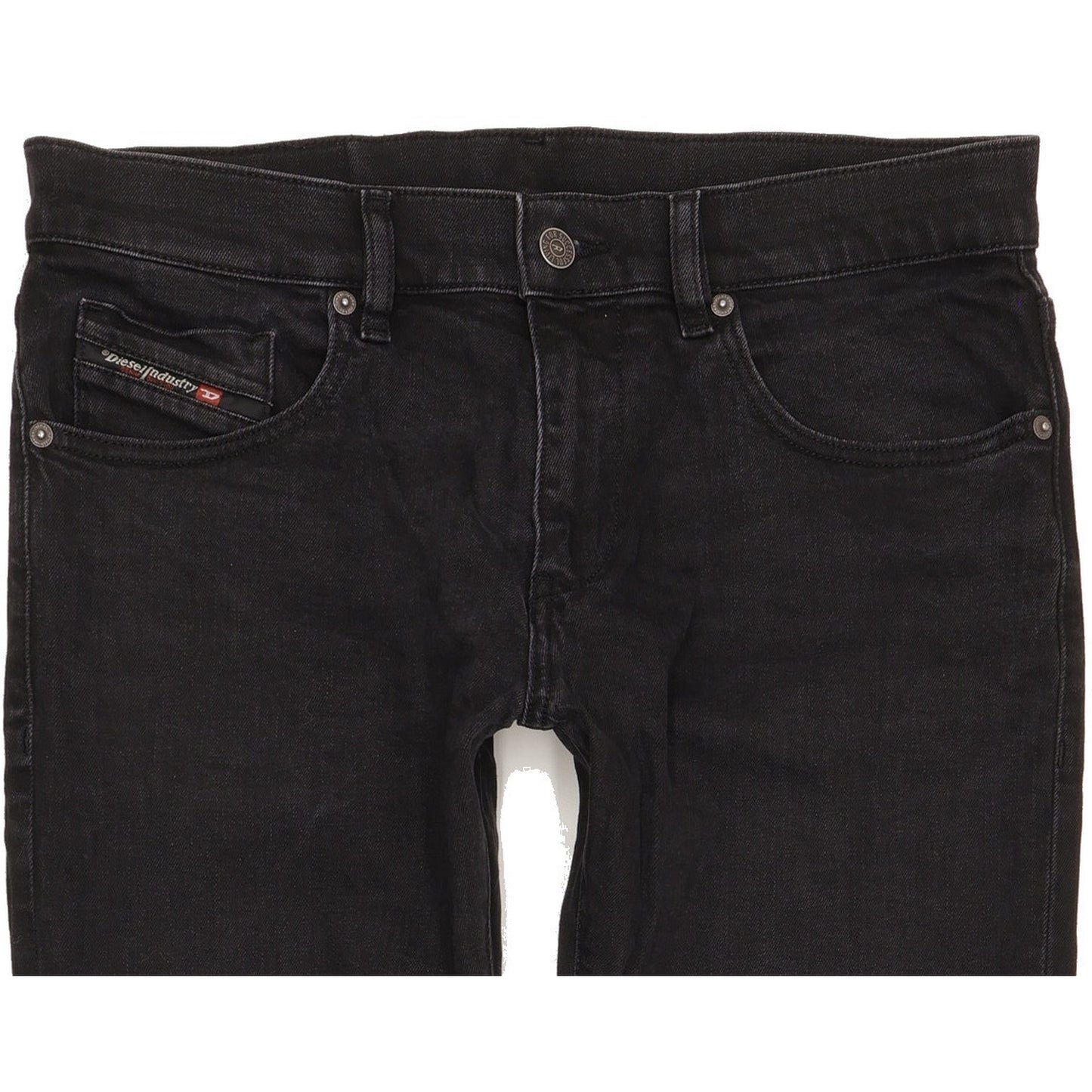 Diesel Men Black Skinny Slim Stretch Jeans W31 L31