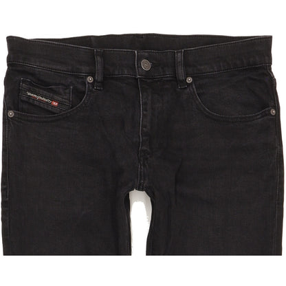 Diesel Men Black Skinny Slim Stretch Jeans W31 L31