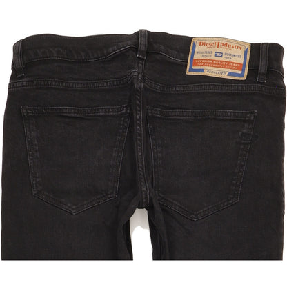 Diesel Men Black Skinny Slim Stretch Jeans W31 L31