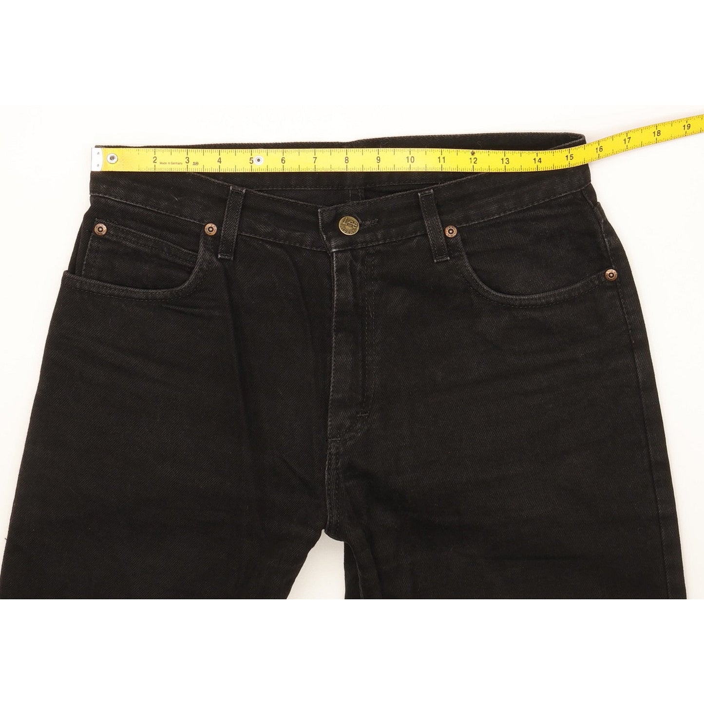 Lee Brooklyn Men Black Straight Regular Jeans W31 L33