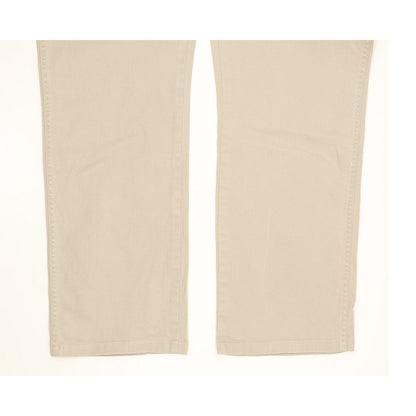 Wrangler Texas Men Beige Straight Regular Stretch Jeans W33 L29