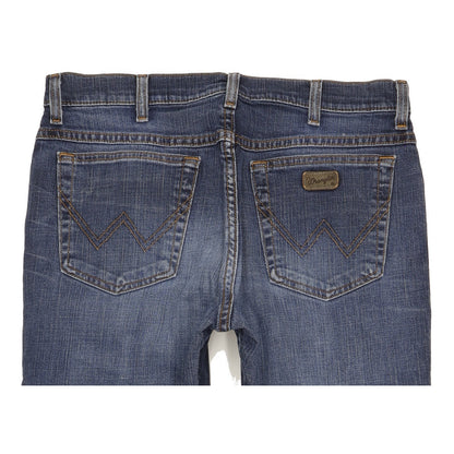 Wrangler Texas Men Blue Straight Regular Stretch Jeans W34 L31
