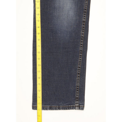 Wrangler Texas Men Blue Straight Regular Stretch Jeans W34 L31