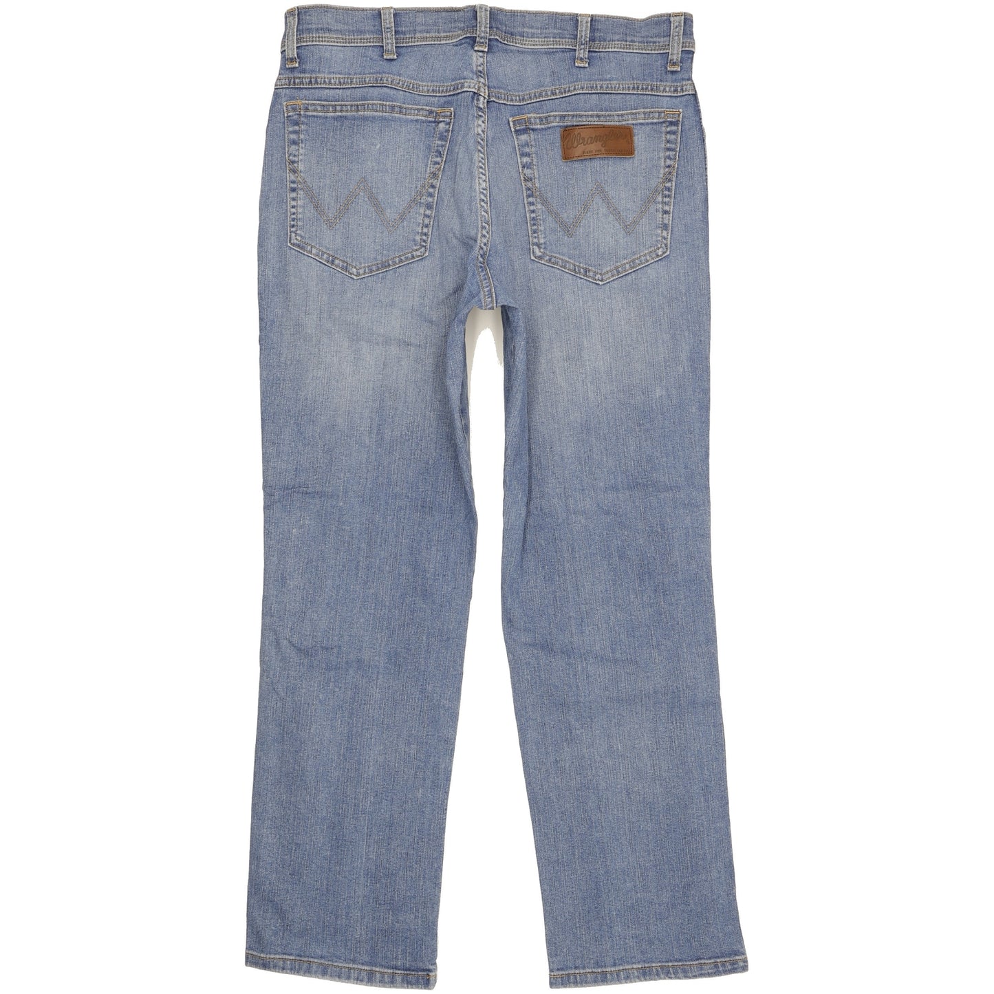 Wrangler Texas Men Blue Straight Regular Stretch Jeans W34 L29