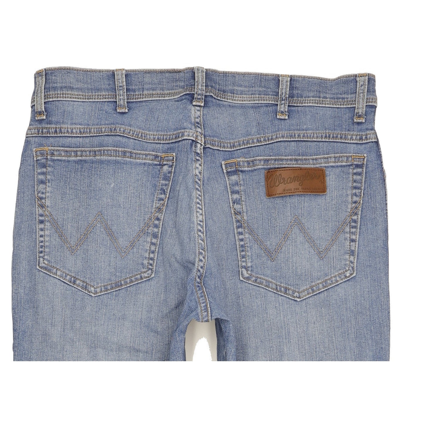 Wrangler Texas Men Blue Straight Regular Stretch Jeans W34 L29